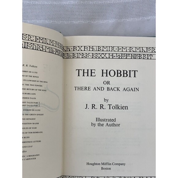The Hobbit Or There and Back Again by J. R. R. Tolkien 51st Impression HC - Picture 12 of 12